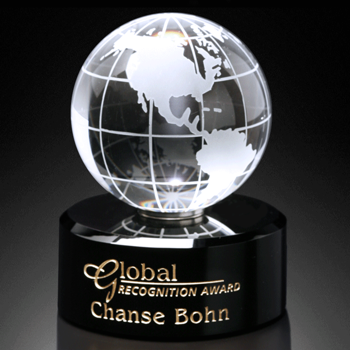 Award In Motion&reg; Globe 4-3/4"
