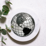 Globe Pewter Accent