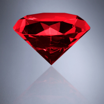 Diamond Red 3-1/8"