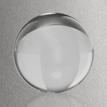 Sphere - Clear 1" Dia.