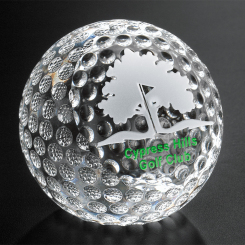 Clipped Golf Ball 2-3/8" Dia. Image