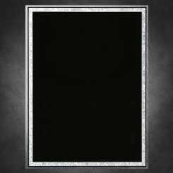 Florentine-Black on Silver 4" X 6" Image