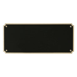 Header Plate for Perpetual Plaque 6-1/2" W x 2-3/4" H Image
