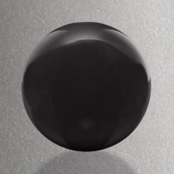 Sphere - Black 2" Dia. Image