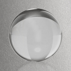 Sphere - Clear 1-1/2" Dia. Image