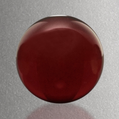 Sphere - Red 1-1/2" Dia. Image