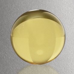 Sphere - Yellow 1" Dia. Image