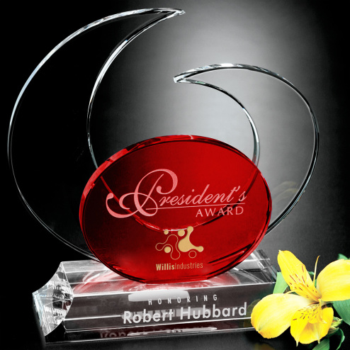 Elliptic Ruby Award 8"