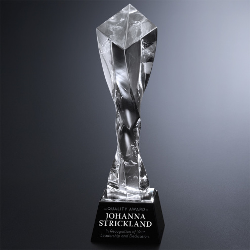 Twisted Diamond Optical Award 11"
